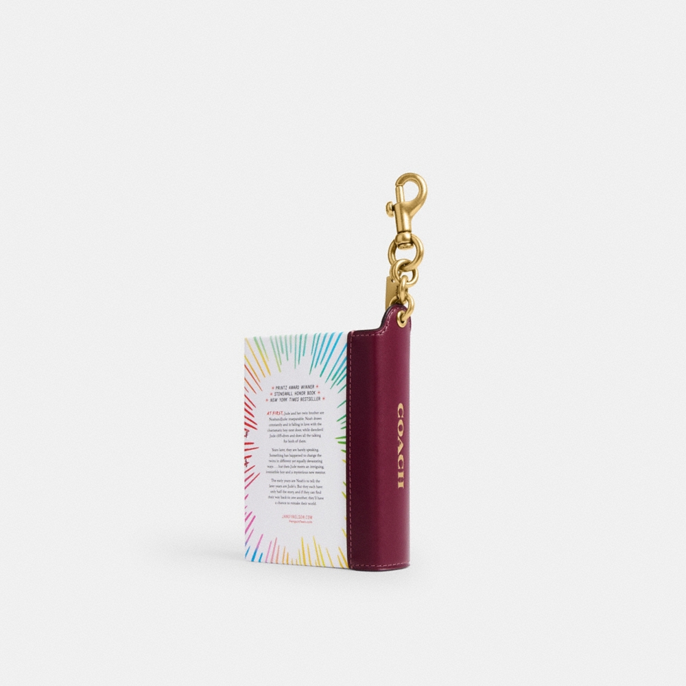 Coach I'll Give You The Sun By Jandy Nelson Book Bag Charm - Preorder