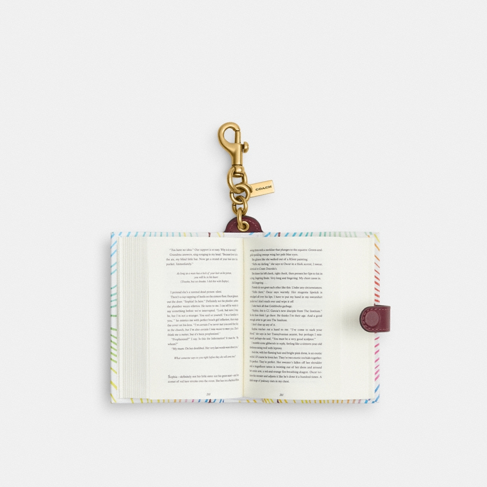 Coach I'll Give You The Sun By Jandy Nelson Book Bag Charm - Preorder