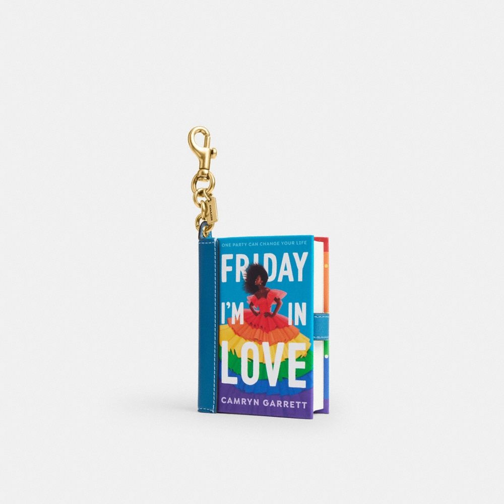 Coach Friday I'm In Love By Camryn Garrett Book Bag Charm - Preorder
