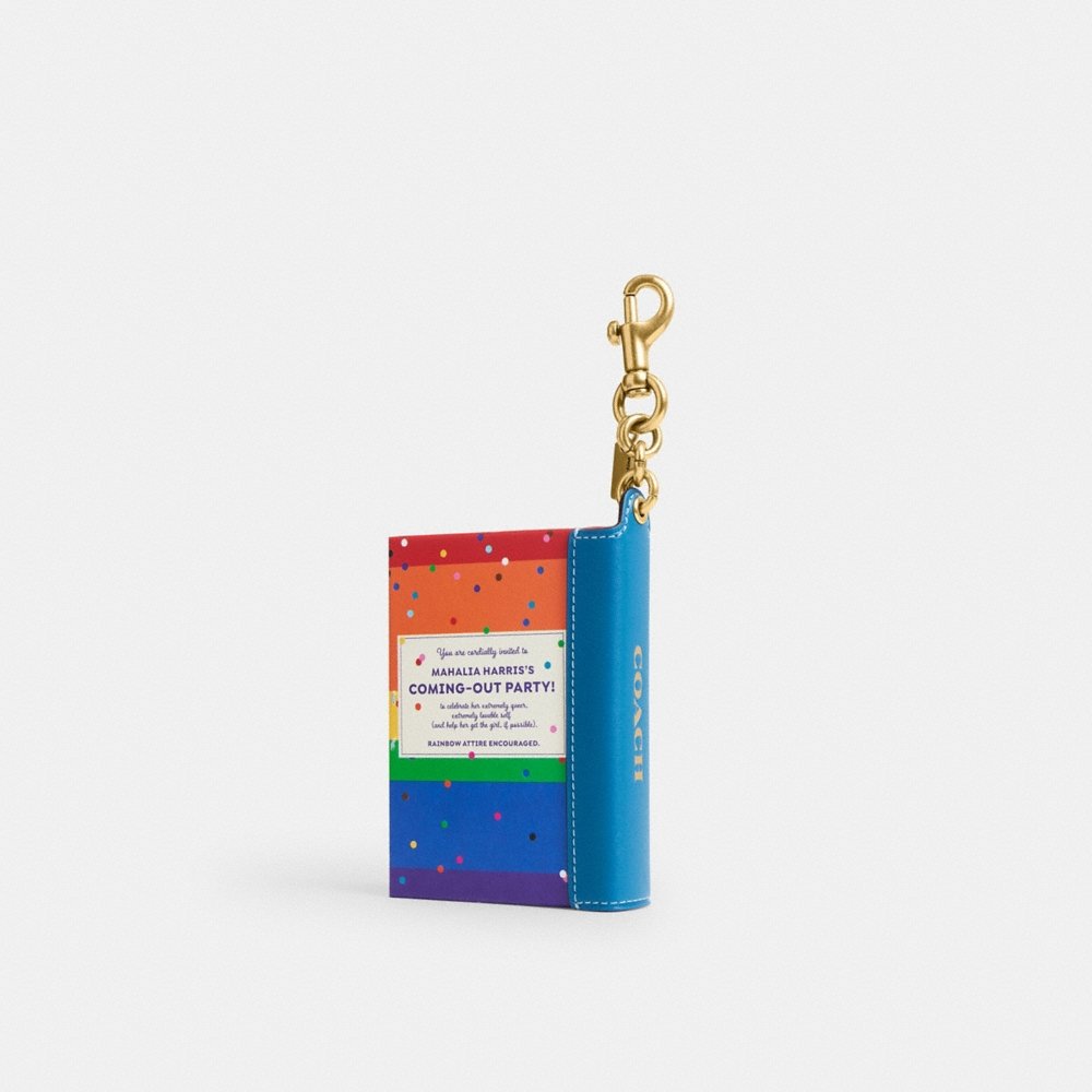 Coach Friday I'm In Love By Camryn Garrett Book Bag Charm - Preorder