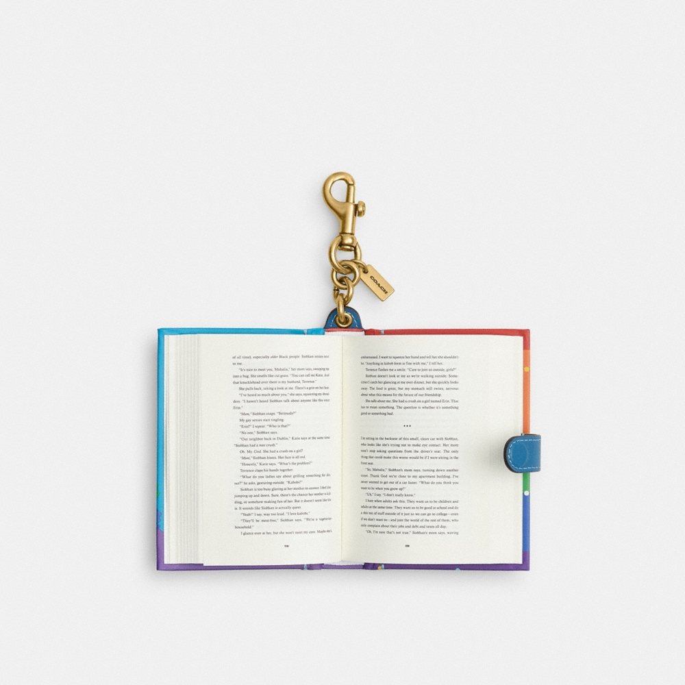 Coach Friday I'm In Love By Camryn Garrett Book Bag Charm - Preorder