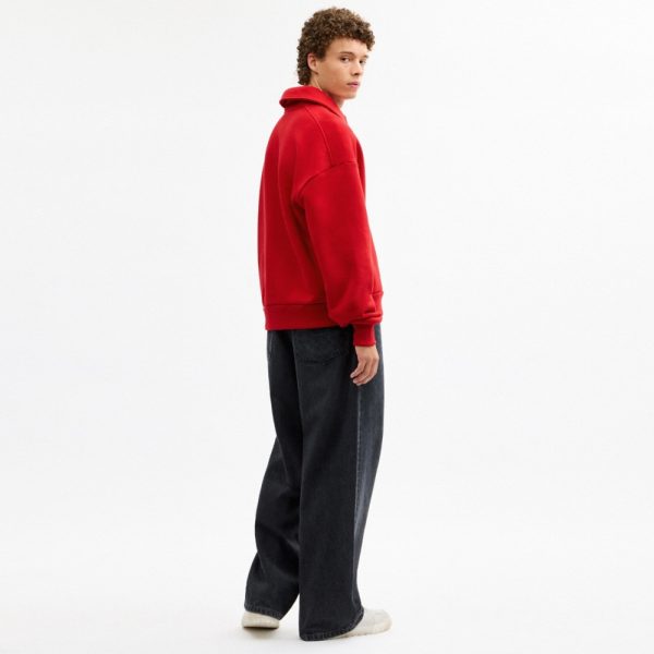 Coach Sporty Script Long Sleeve Relaxed Polo Sweatshirt - Preorder