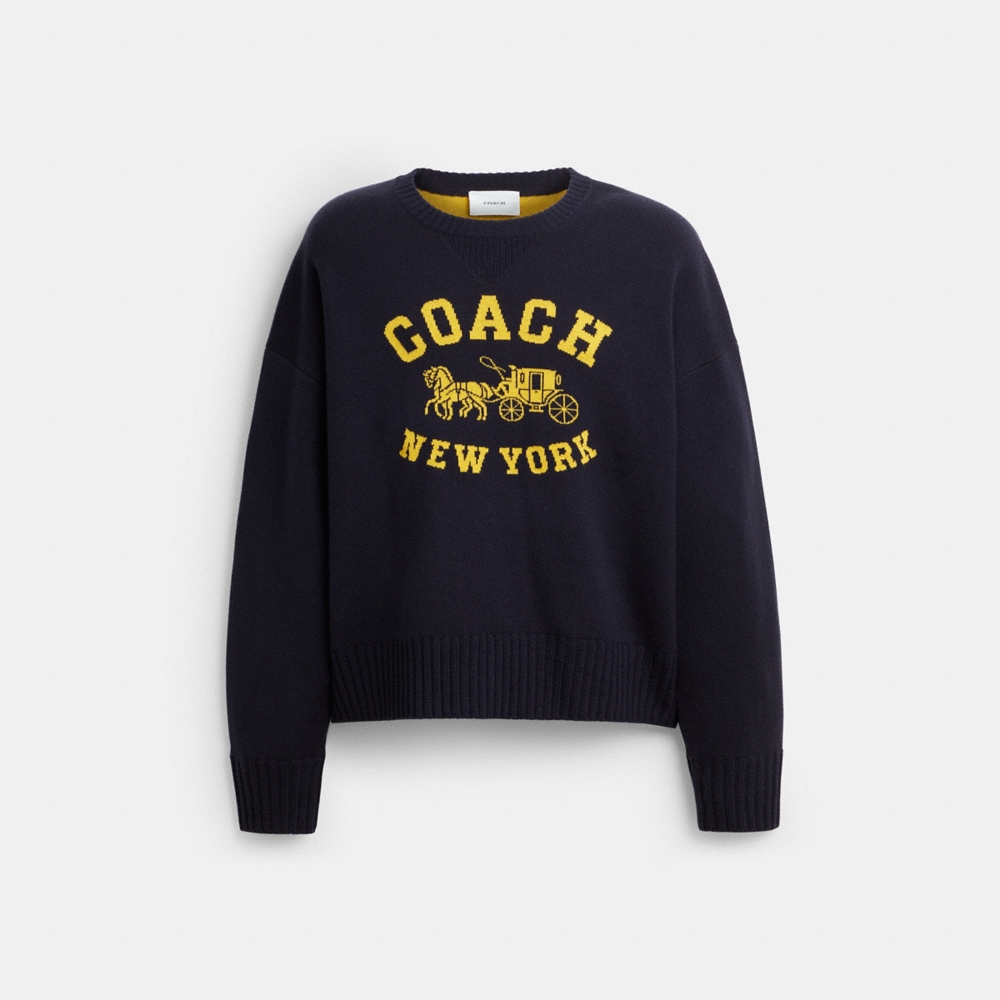 Coach Outlet Double Face Crewneck Sweater - Preorder