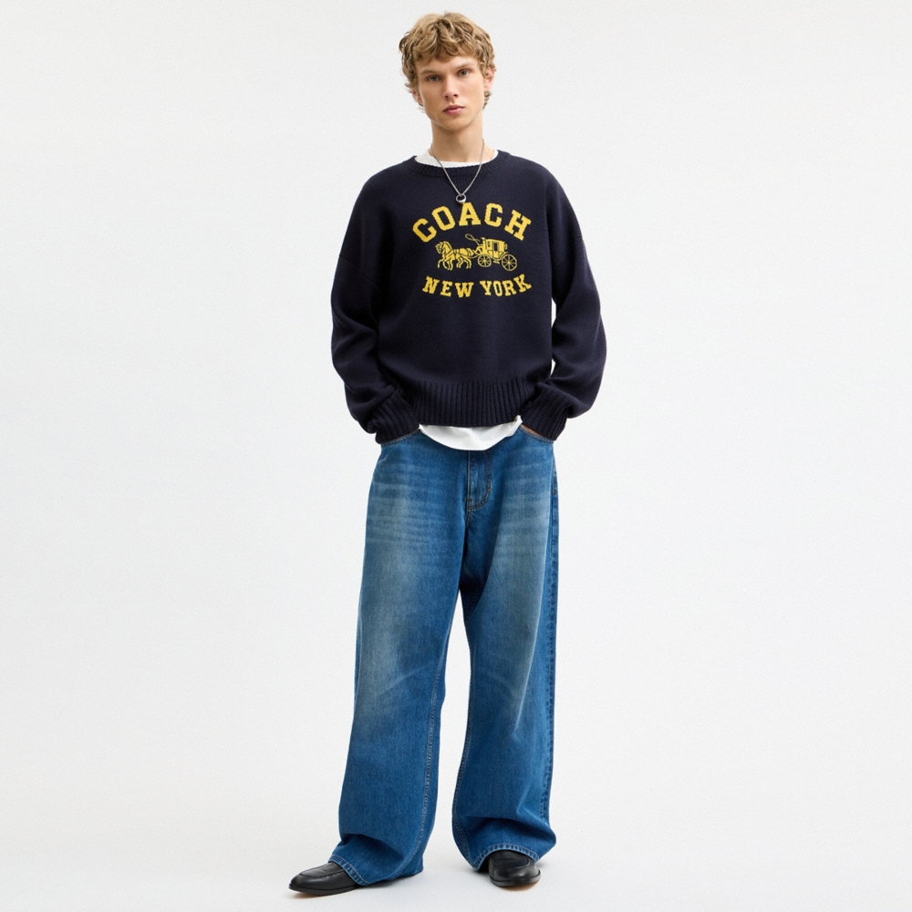 Coach Outlet Double Face Crewneck Sweater - Preorder