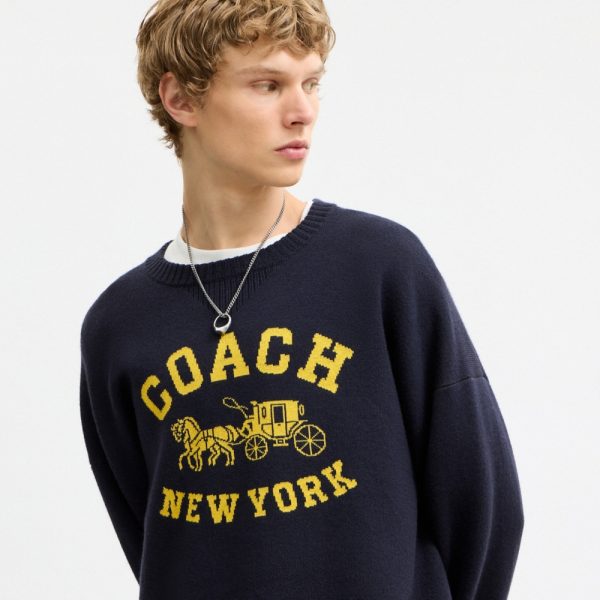 Coach Outlet Double Face Crewneck Sweater - Preorder