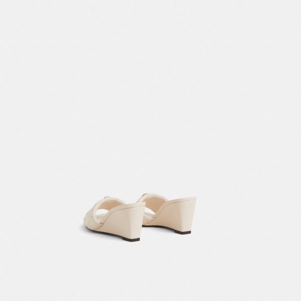 Coach Restored Emma Wedge With Quilting - Preorder