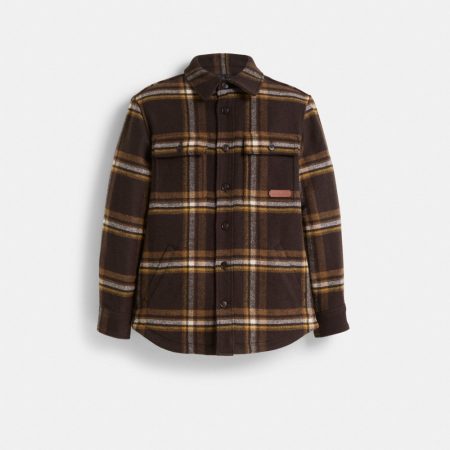 Coach Restored Tweed Jacket - Preorder — Brown/Multi