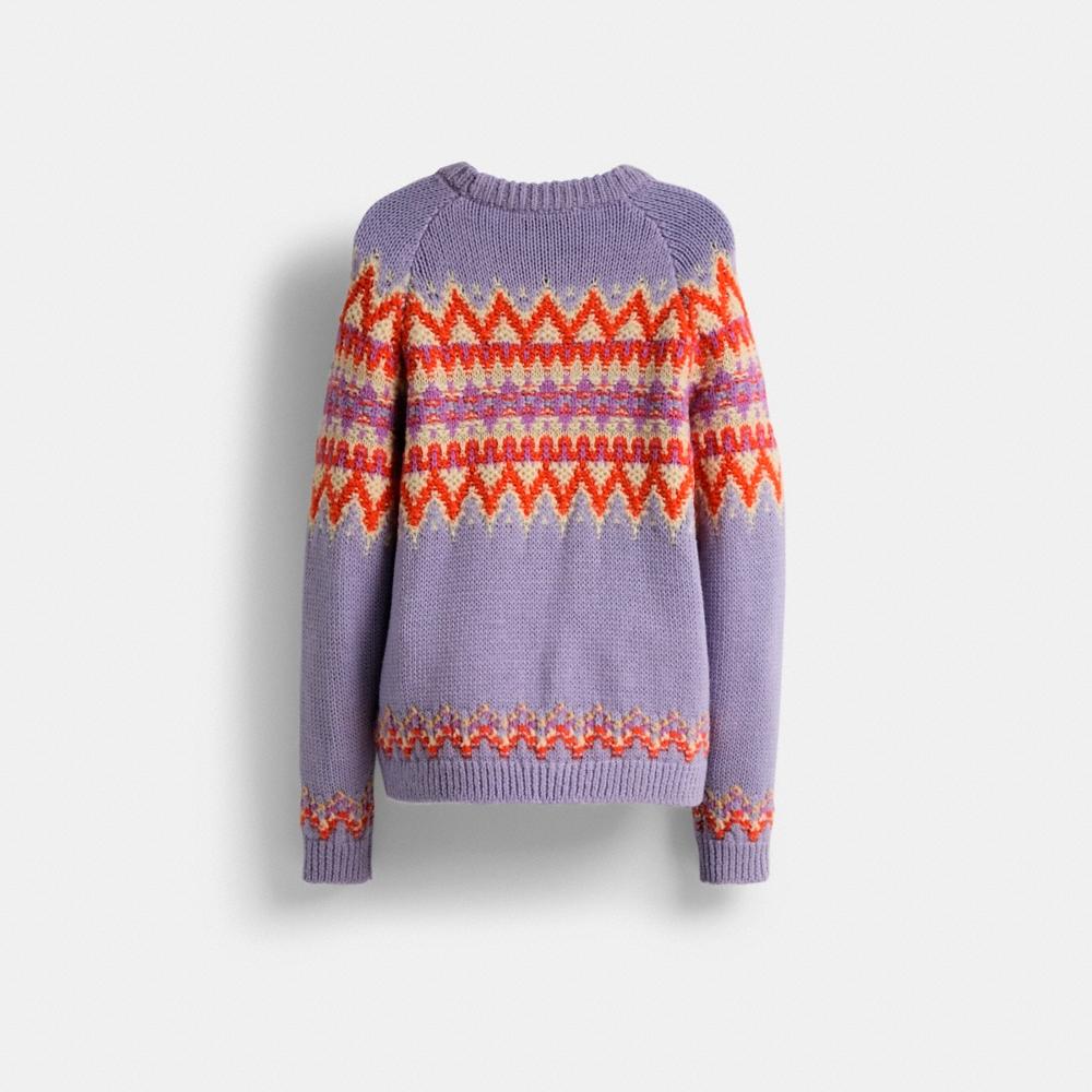 Coach Restored Fair Isle Ski Sweater - Preorder