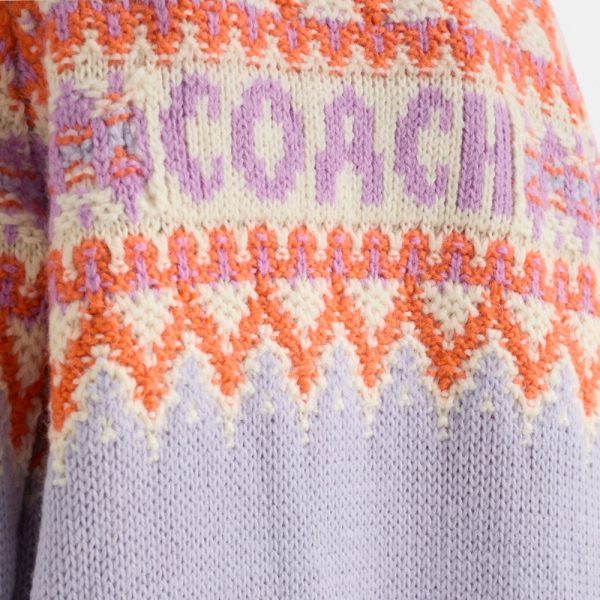Coach Restored Fair Isle Ski Sweater - Preorder