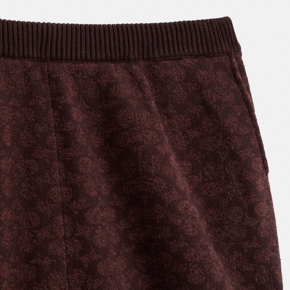 Coach Restored Signature Knit Shorts - Preorder