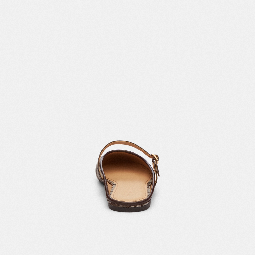 Coach Outlet Ballet Mule In Signature Jacquard - Preorder