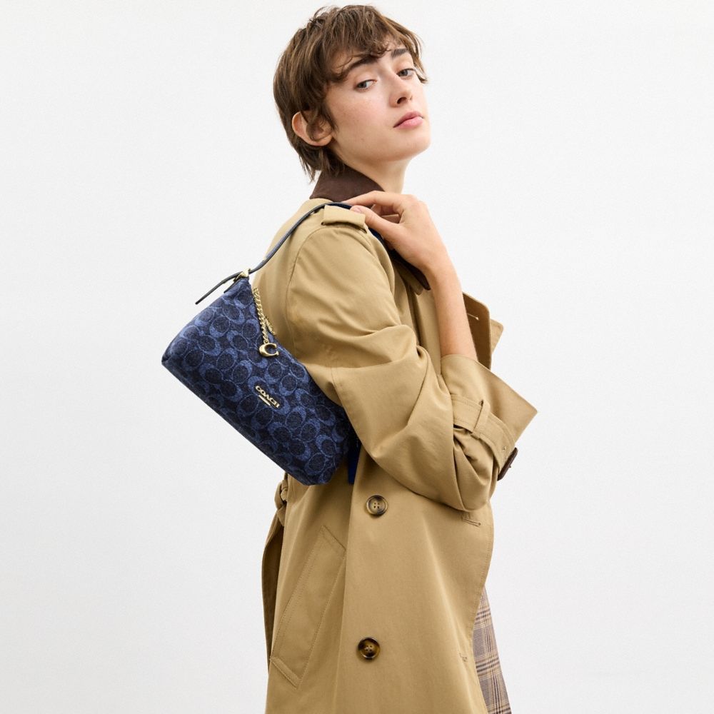 Coach Outlet Emeilia Shoulder Bag In Signature Chenille - Preorder - Image 16