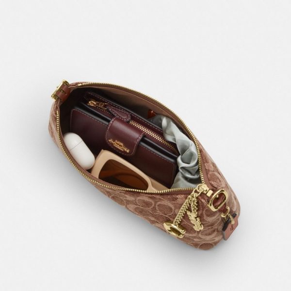 Coach Outlet Emeilia Shoulder Bag In Signature Chenille - Preorder