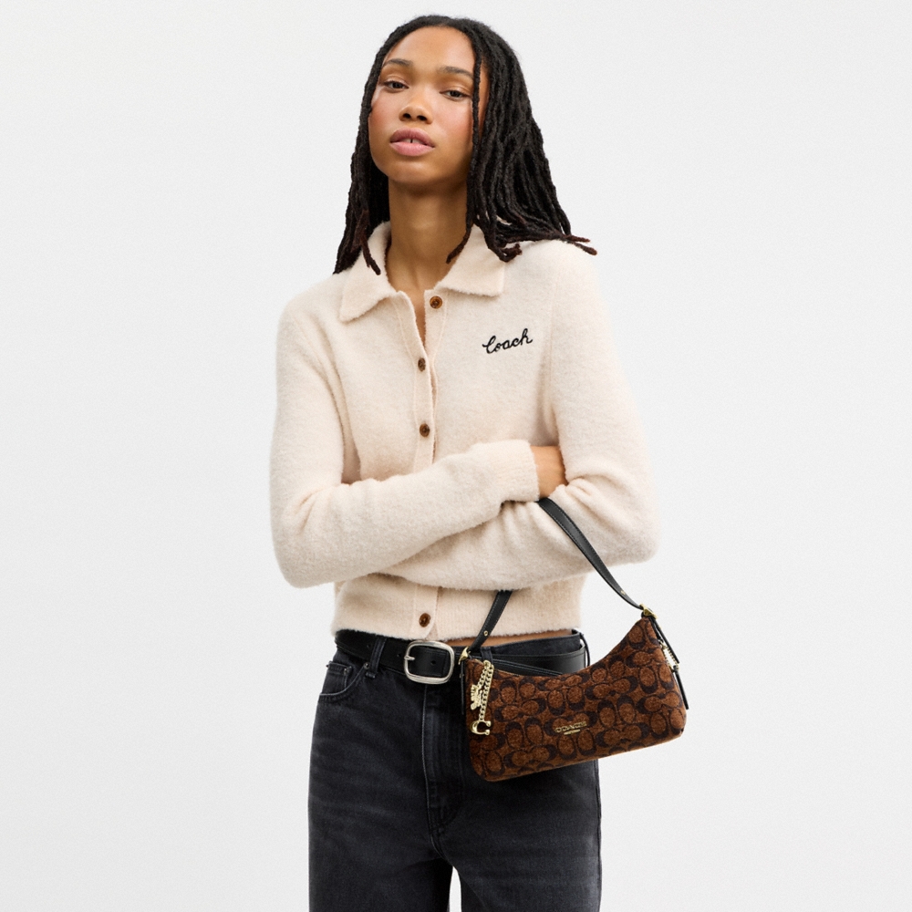 Coach Outlet Emeilia Shoulder Bag In Signature Chenille - Preorder