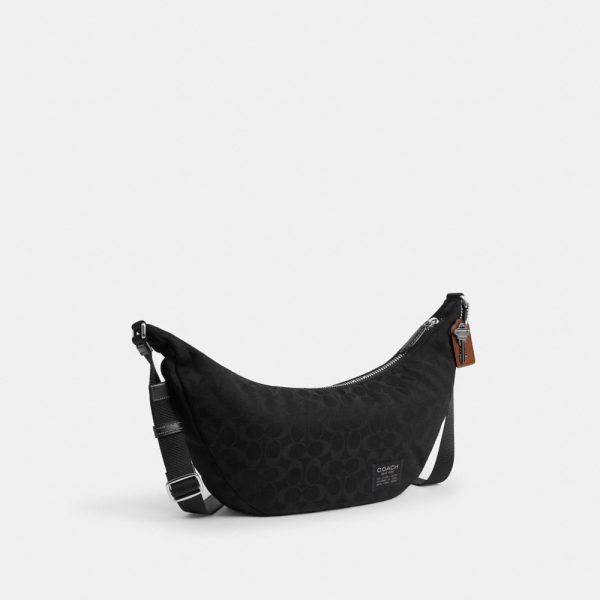 Coach Outlet Leon Sling Bag In Signature Nylon Jacquard - Preorder