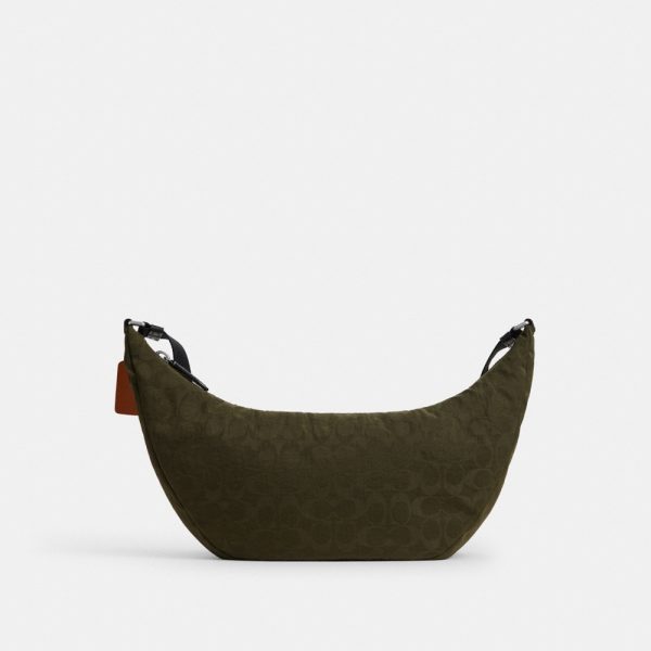 Coach Outlet Leon Sling Bag In Signature Nylon Jacquard - Preorder