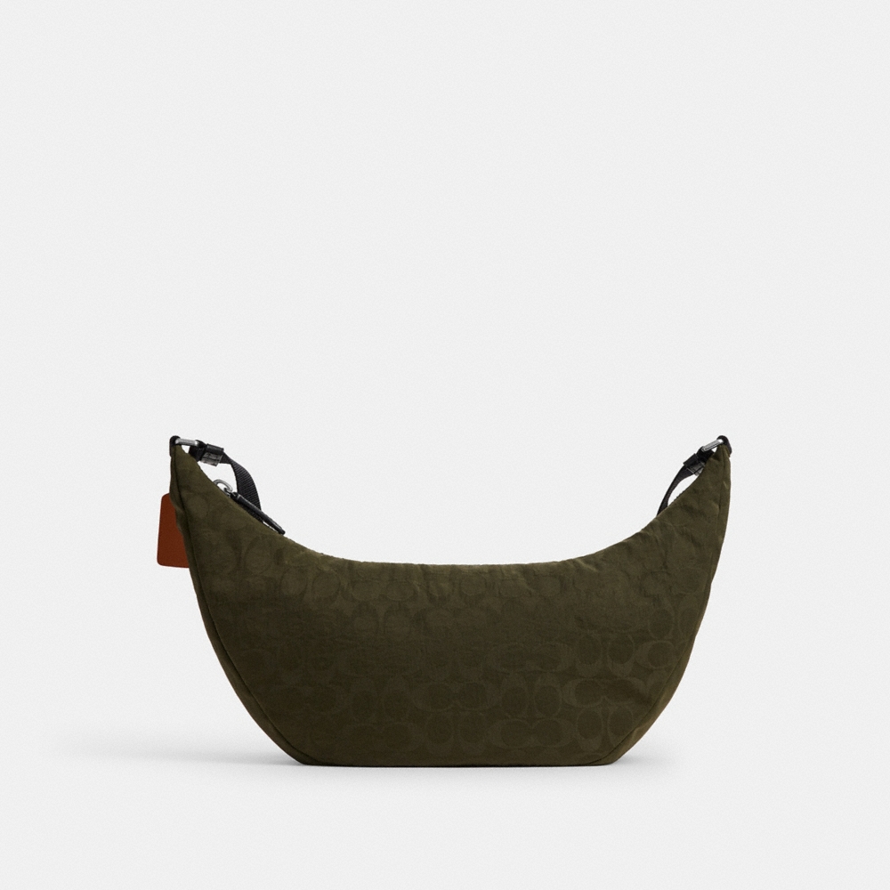Coach Outlet Leon Sling Bag In Signature Nylon Jacquard - Preorder