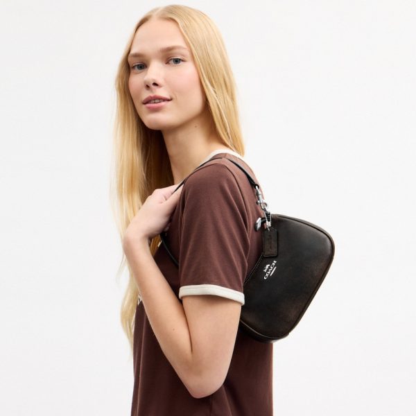 Coach Outlet Teri Mini Crossbody Bag In Loved Leather - Preorder
