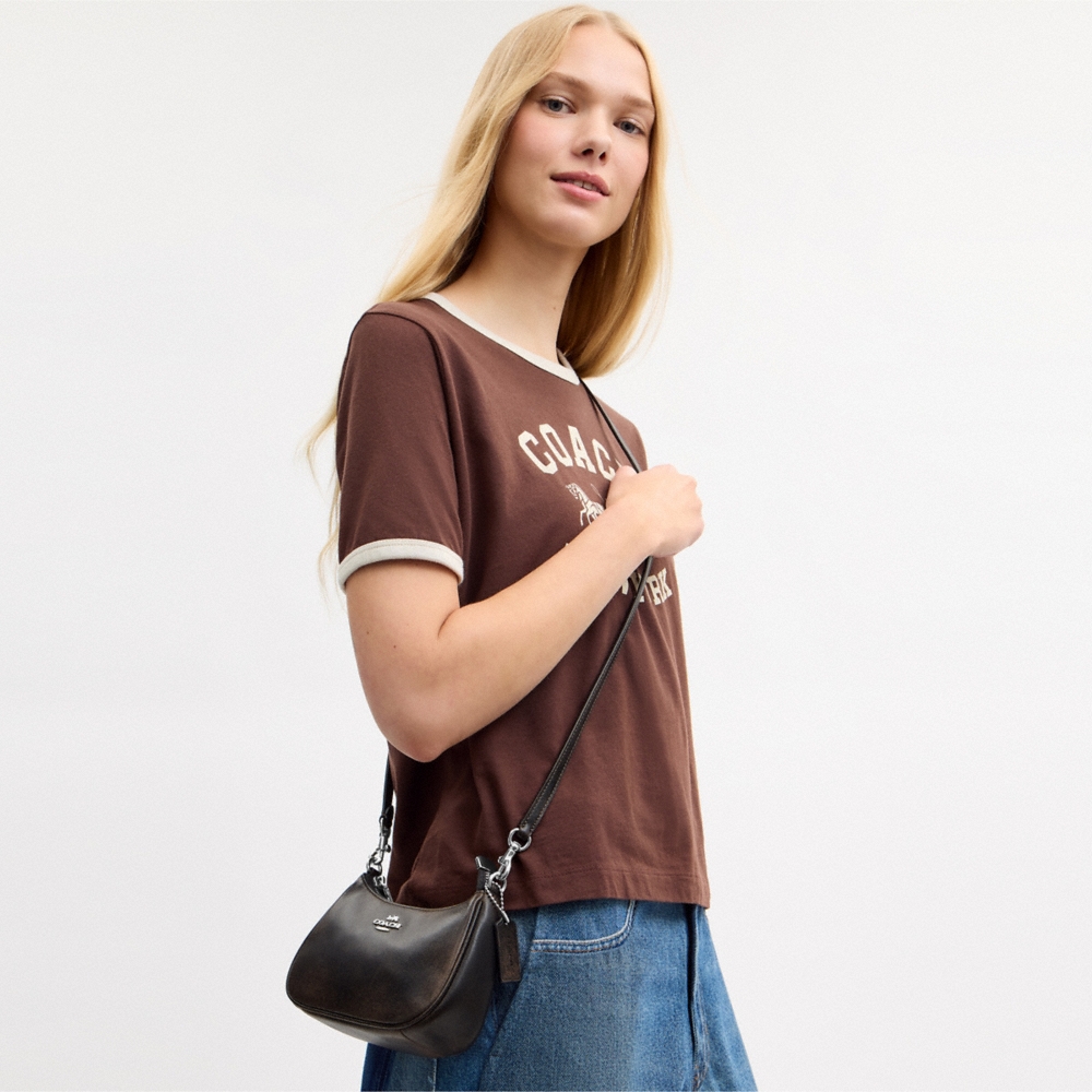 Coach Outlet Teri Mini Crossbody Bag In Loved Leather - Preorder