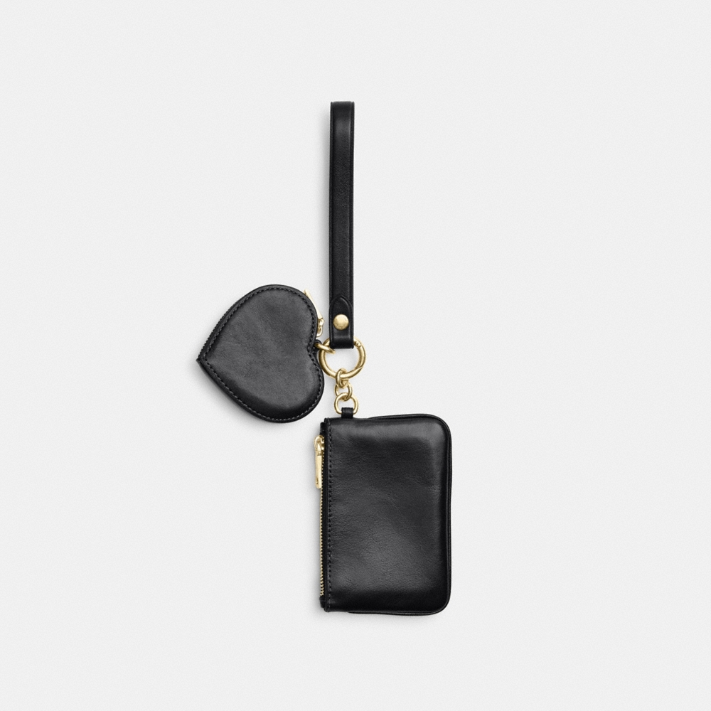 Coach Outlet Wristlet And Heart Pouch - Preorder