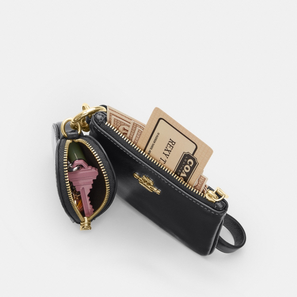 Coach Outlet Wristlet And Heart Pouch - Preorder