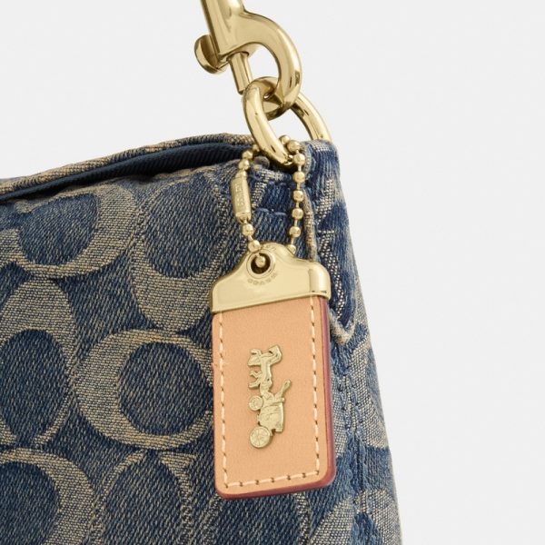 Coach Outlet Abbie Shoulder Bag In Signature Regenerative Cotton Denim - Preorder