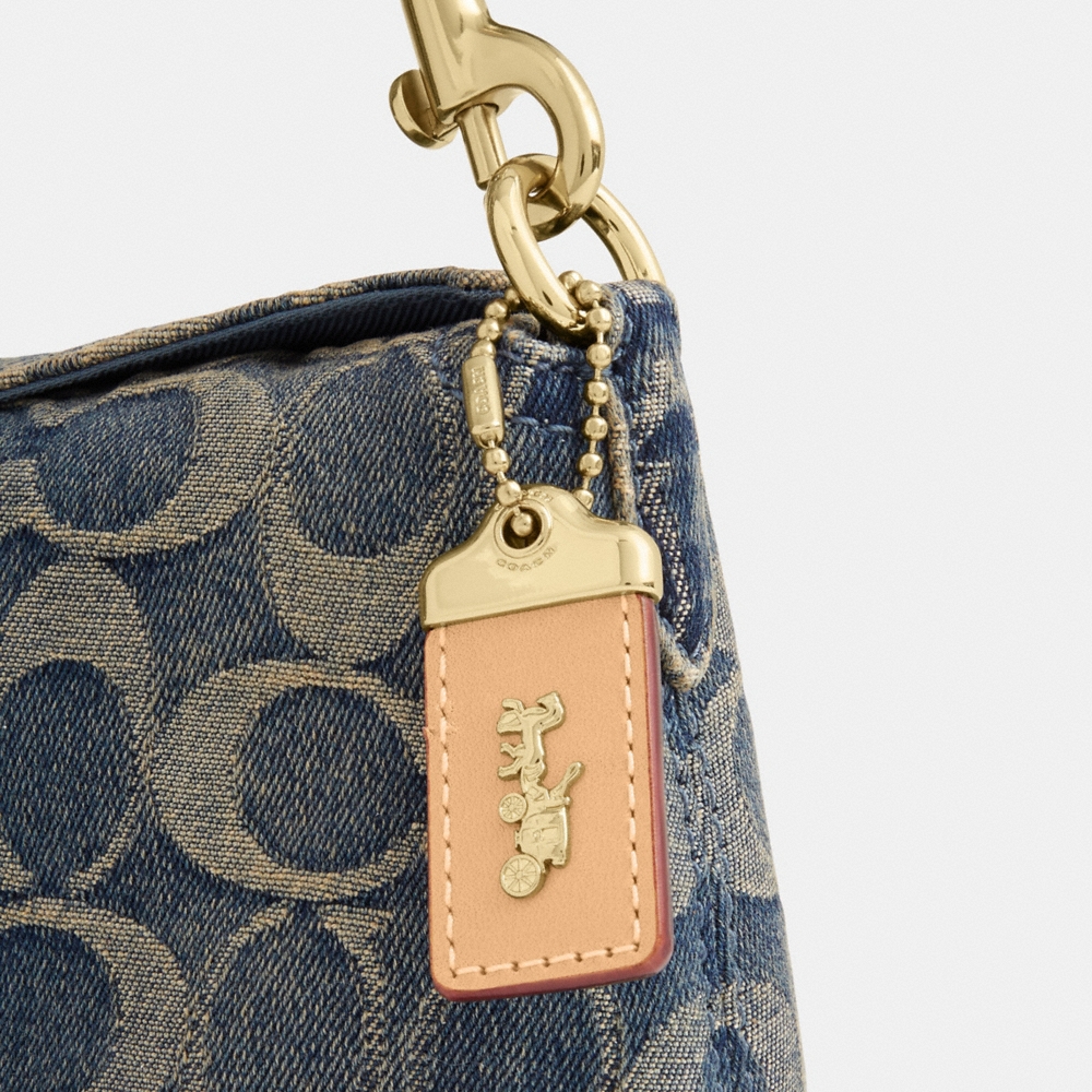 Coach Outlet Abbie Shoulder Bag In Signature Regenerative Cotton Denim - Preorder