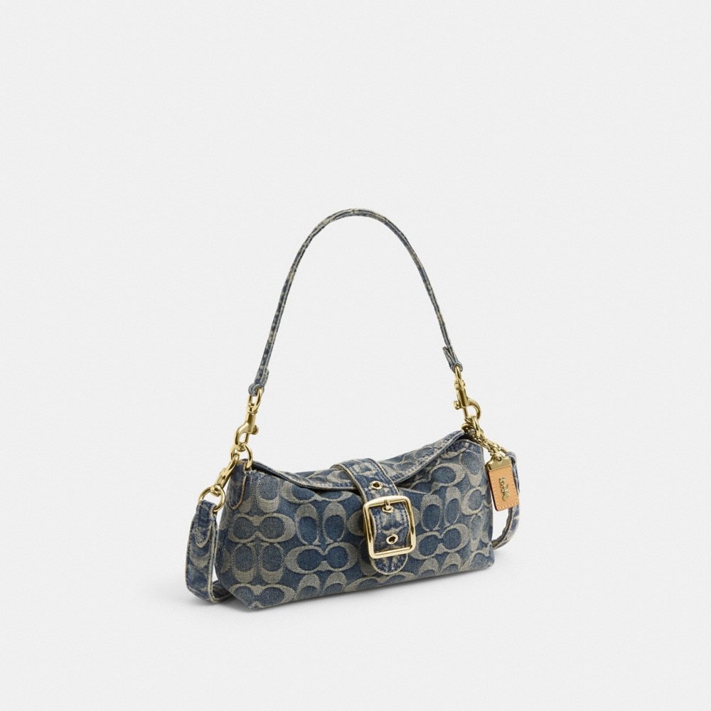 Coach Outlet Abbie Shoulder Bag In Signature Regenerative Cotton Denim - Preorder