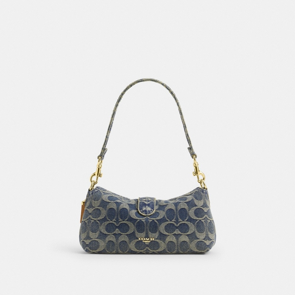Coach Outlet Abbie Shoulder Bag In Signature Regenerative Cotton Denim - Preorder