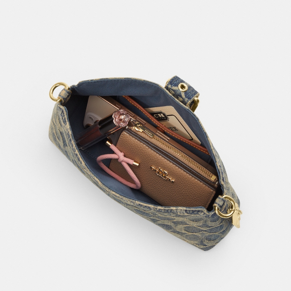 Coach Outlet Abbie Shoulder Bag In Signature Regenerative Cotton Denim - Preorder