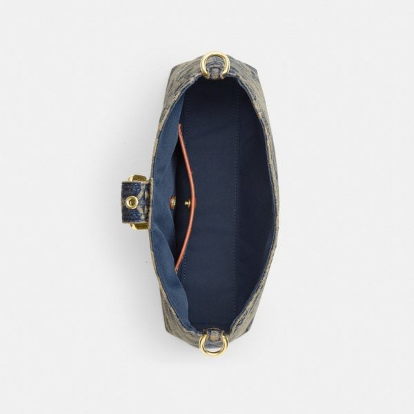Coach Outlet Abbie Shoulder Bag In Signature Regenerative Cotton Denim - Preorder