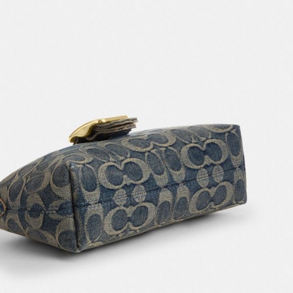 Coach Outlet Abbie Shoulder Bag In Signature Regenerative Cotton Denim - Preorder