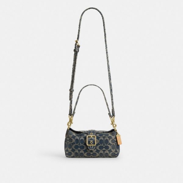 Coach Outlet Abbie Shoulder Bag In Signature Regenerative Cotton Denim - Preorder