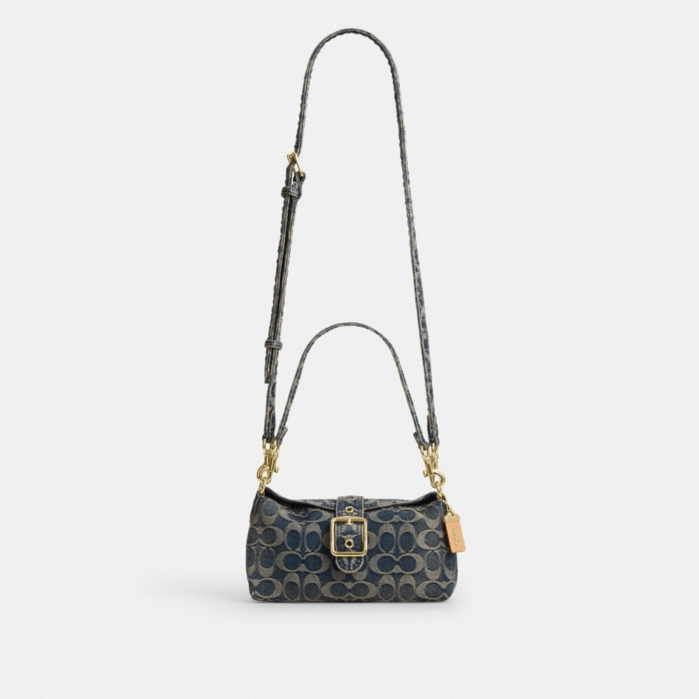 Coach Outlet Abbie Shoulder Bag In Signature Regenerative Cotton Denim - Preorder