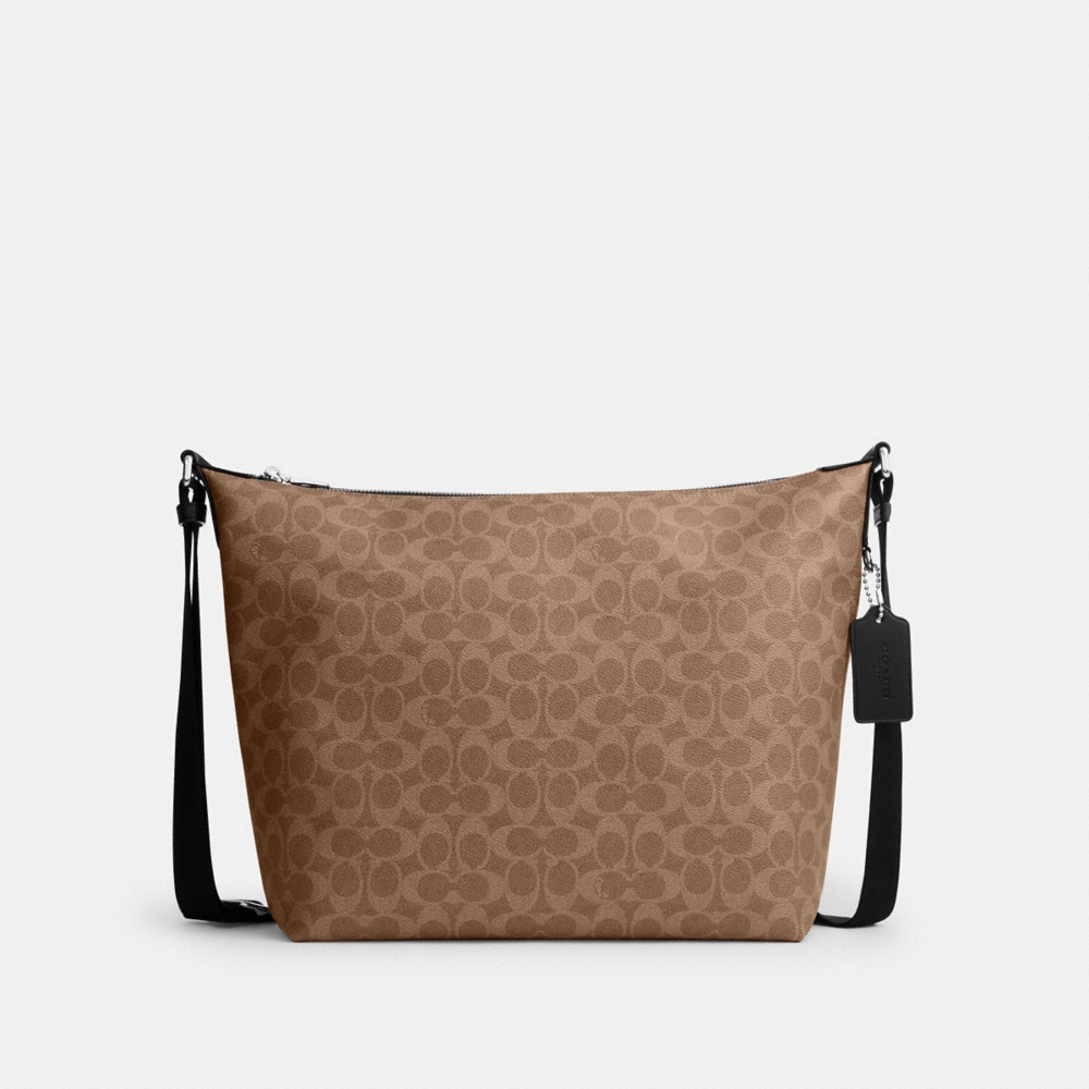 Coach Outlet Finn Hobo Bag 32 In Signature Canvas - Preorder