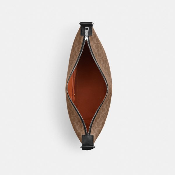 Coach Outlet Finn Hobo Bag 32 In Signature Canvas - Preorder