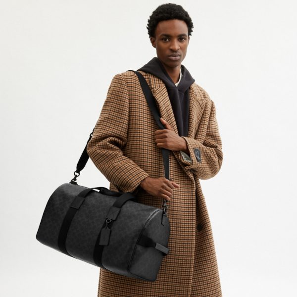 Coach Outlet Explorer Duffle Bag 50 In Signature Canvas - Preorder
