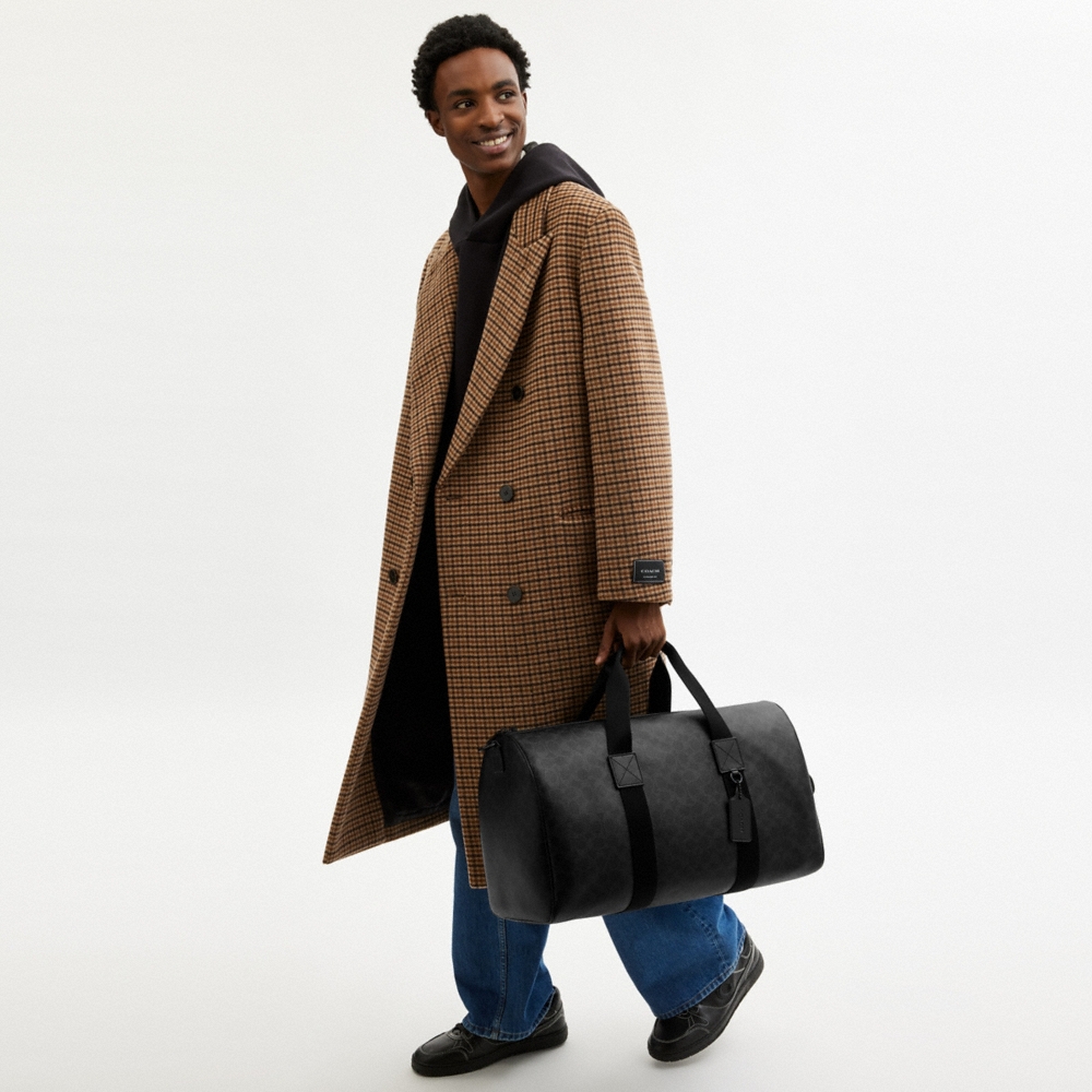 Coach Outlet Explorer Duffle Bag 50 In Signature Canvas - Preorder