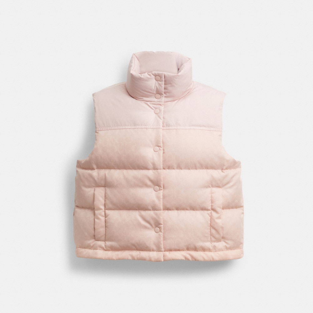 Coach Outlet Signature Puffer Vest - Preorder