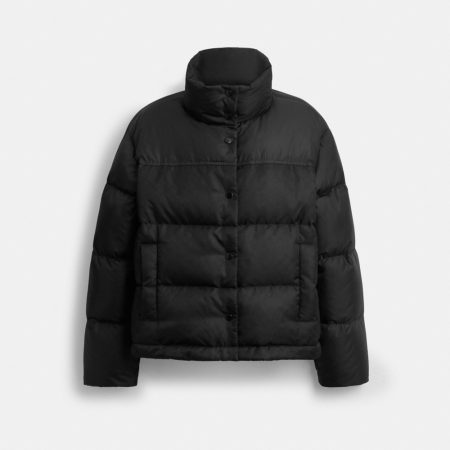 Coach Outlet Signature Puffer - Preorder — Black