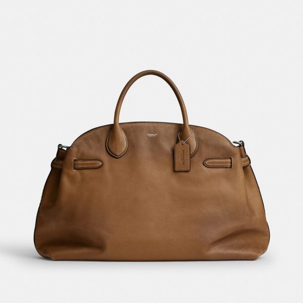 Coach Soft Empire Carryall Bag 48 In Loved Leather - Preorder