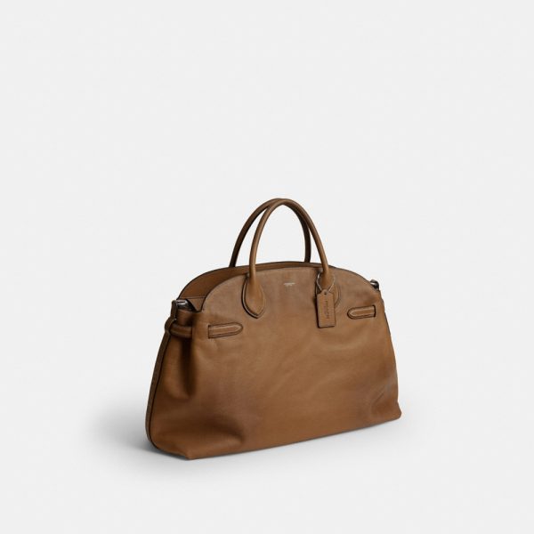 Coach Soft Empire Carryall Bag 48 In Loved Leather - Preorder