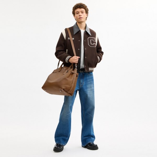 Coach Soft Empire Carryall Bag 48 In Loved Leather - Preorder