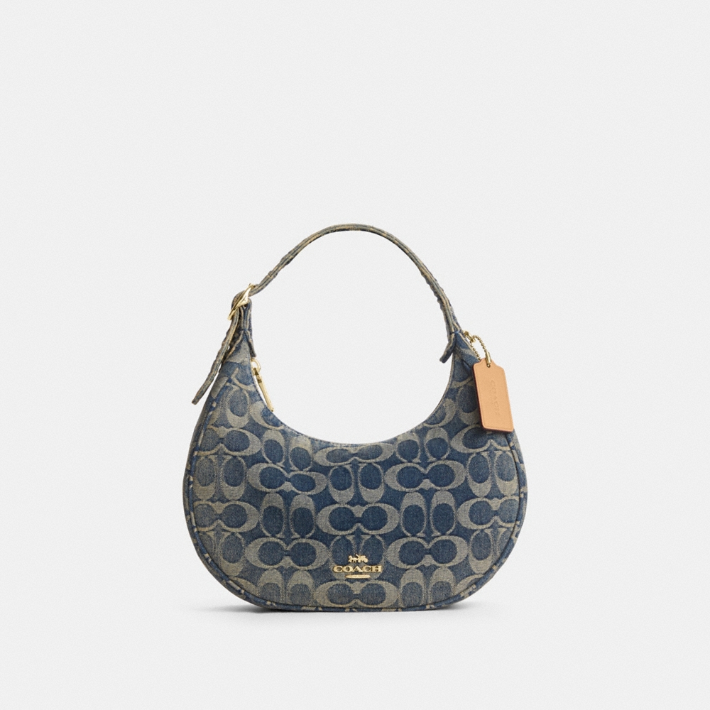 Coach Outlet Emily Shoulder Bag In Signature Regenerative Cotton Denim - Preorder