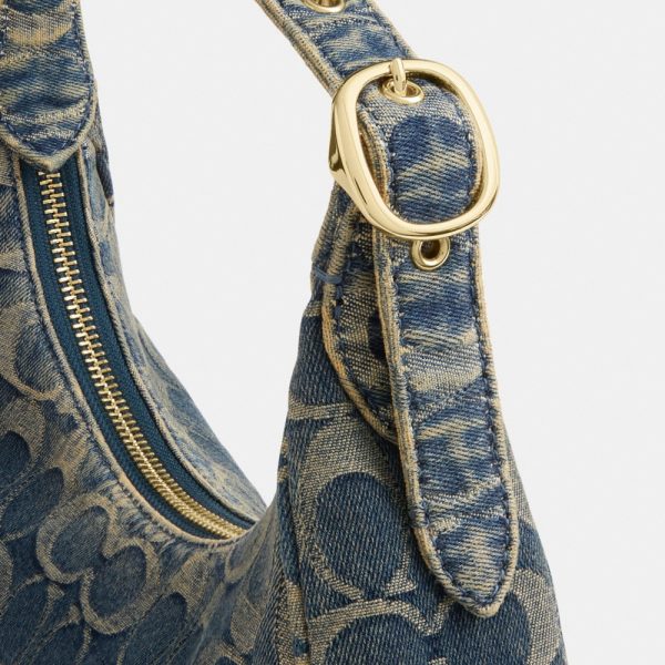 Coach Outlet Emily Shoulder Bag In Signature Regenerative Cotton Denim - Preorder
