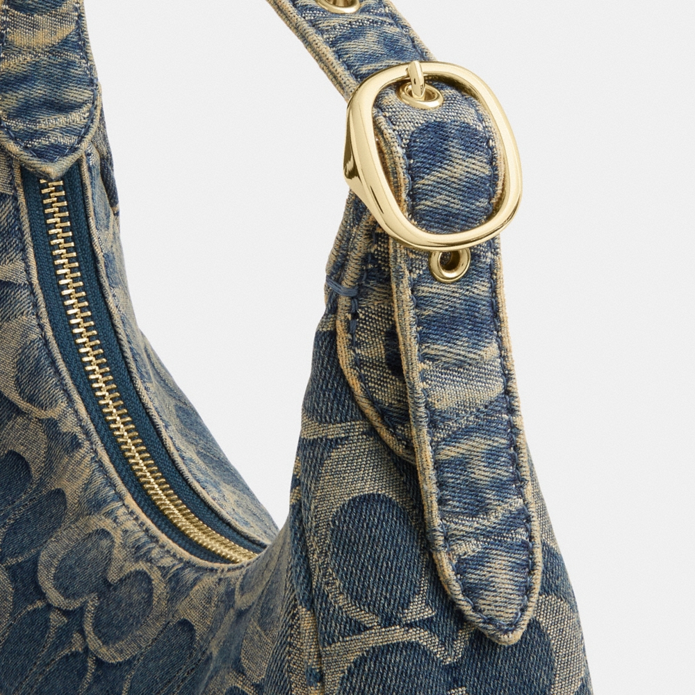 Coach Outlet Emily Shoulder Bag In Signature Regenerative Cotton Denim - Preorder