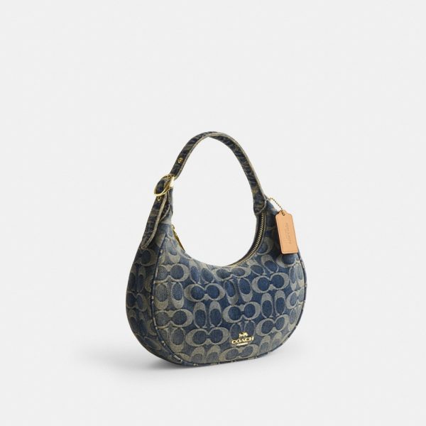 Coach Outlet Emily Shoulder Bag In Signature Regenerative Cotton Denim - Preorder