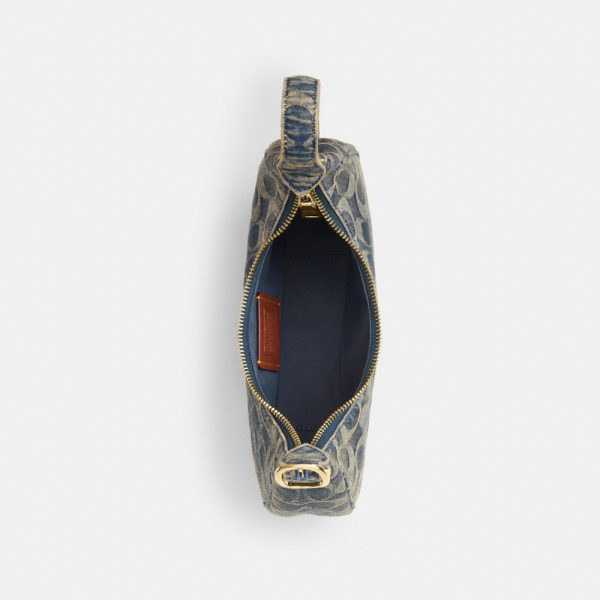 Coach Outlet Emily Shoulder Bag In Signature Regenerative Cotton Denim - Preorder