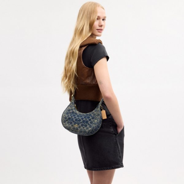 Coach Outlet Emily Shoulder Bag In Signature Regenerative Cotton Denim - Preorder