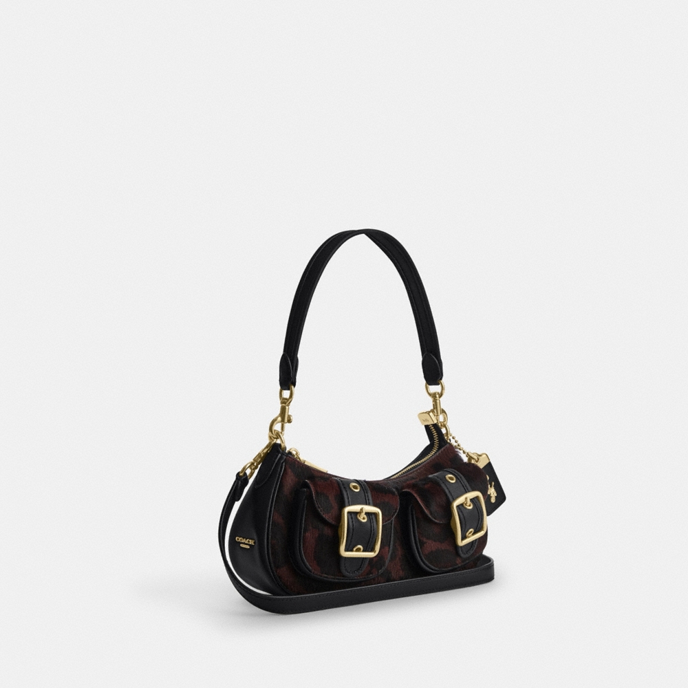 Coach Outlet Ashton Bag In Haircalf With Leopard Print - Preorder